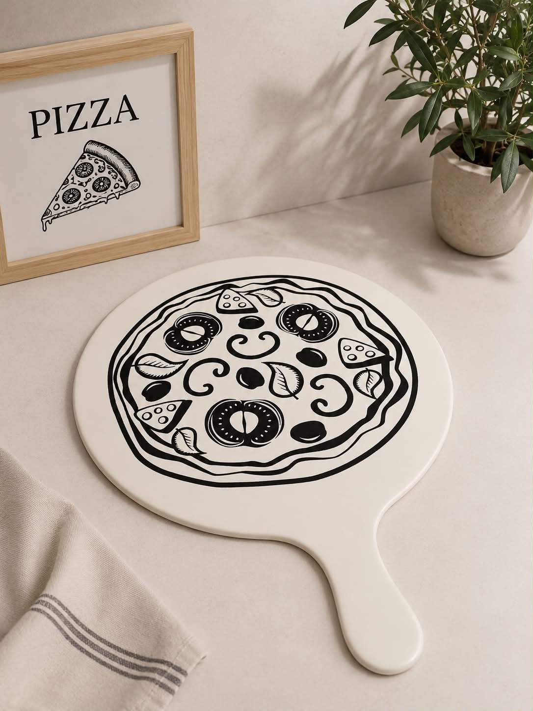 Prato de Pizza