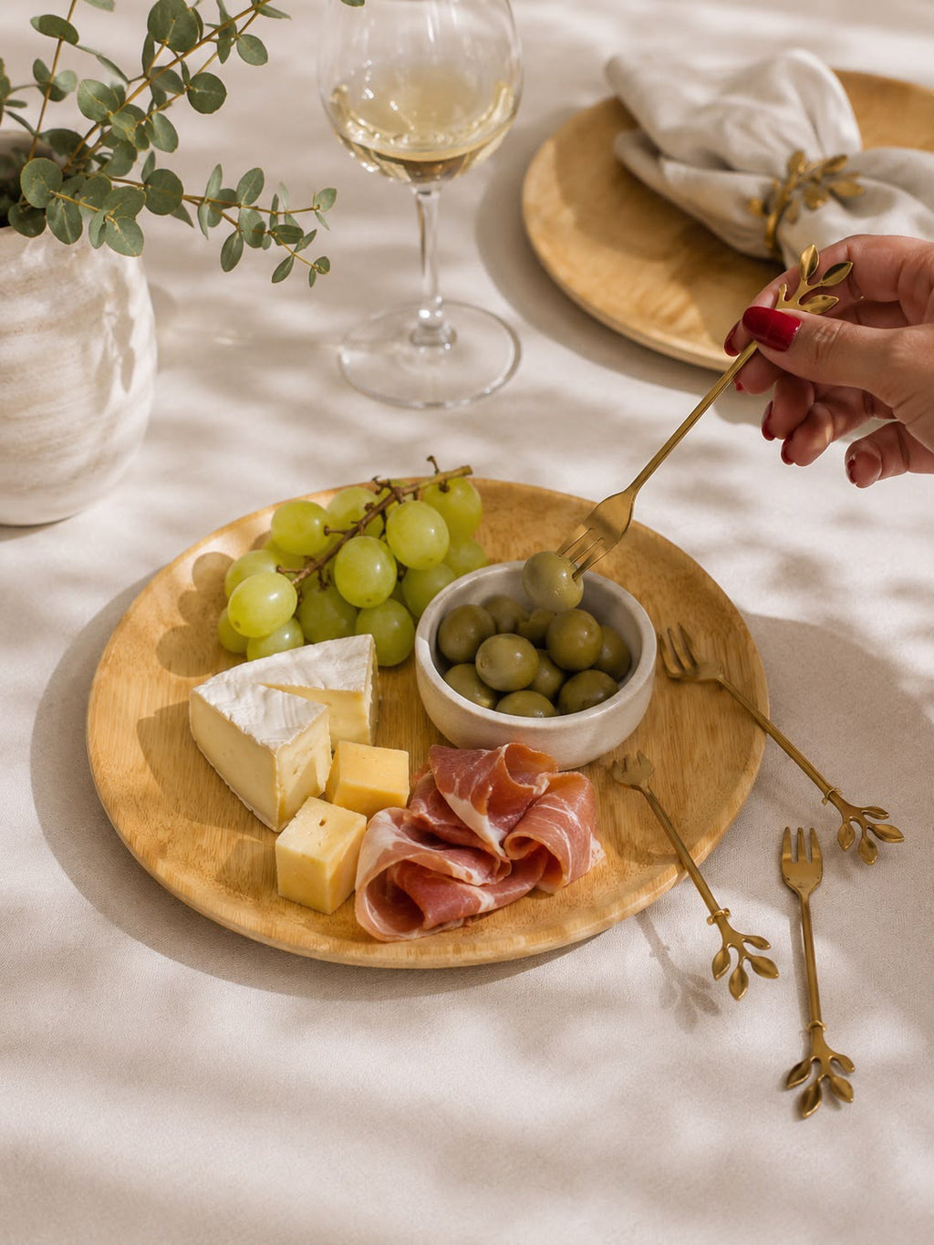 Conjunto 4 Garfos p/ Aperitivos