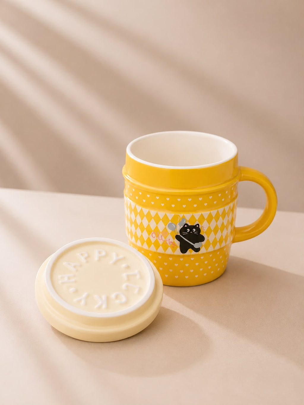 Caneca de Cerâmica Gatinho