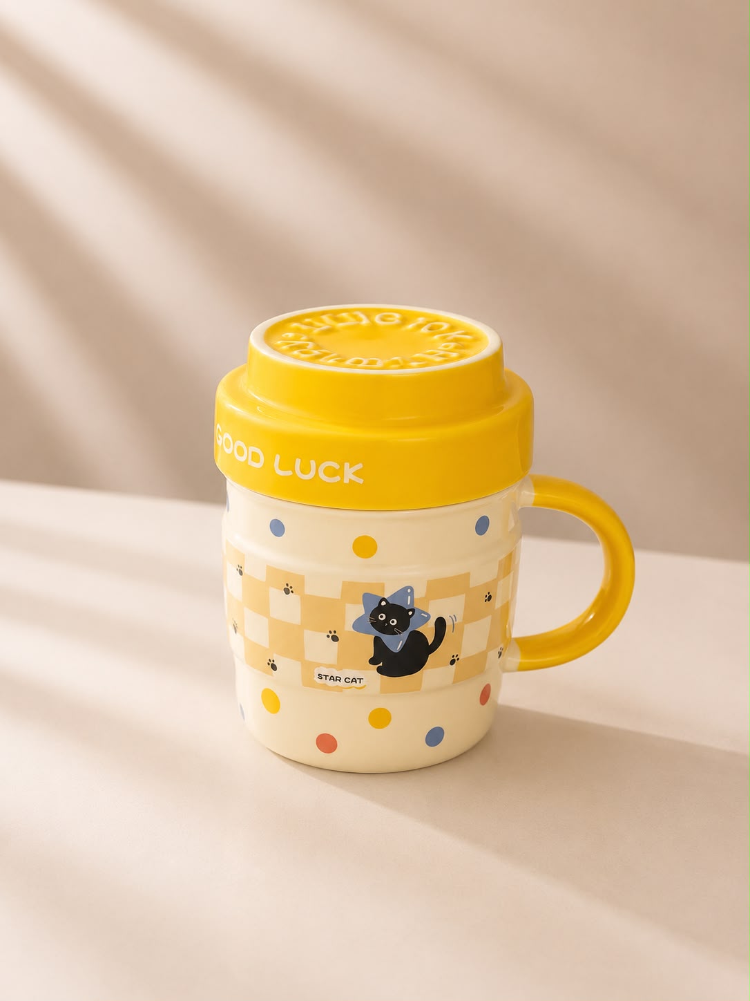 Caneca de Cerâmica Gatinho